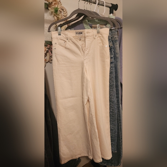 NWOT LE JEAN High Rise Juliette Wide Leg - Picture 4 of 7